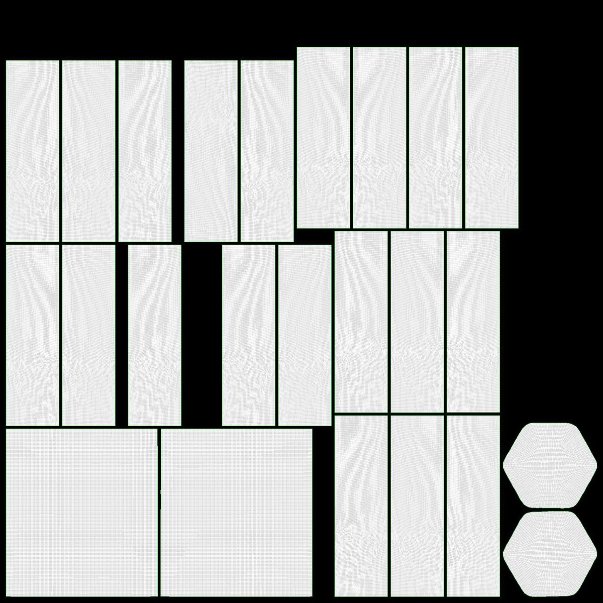 Hexagonal Garden Gazebo with Side Panels 01