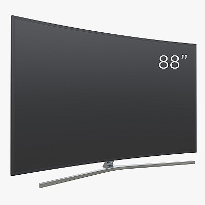 Curved Smart TV 88-inch