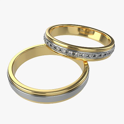 Gold Diamond Ring 08