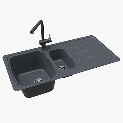 Sink Faucet 03 black onyx