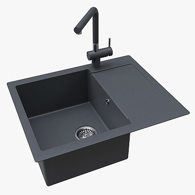 Sink Faucet 09 black onyx