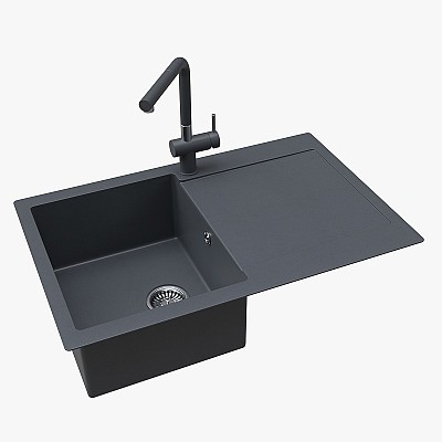 Sink Faucet 10 black onyx