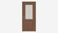 Classic Wooden Interior Door with Furniture 017