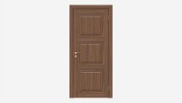 Classic Wooden Interior Door with Furniture 019