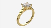 Gold Diamond Ring Jewelry 04