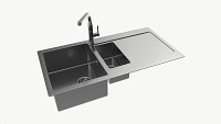 Kitchen Sink Faucet 16 stainless steel