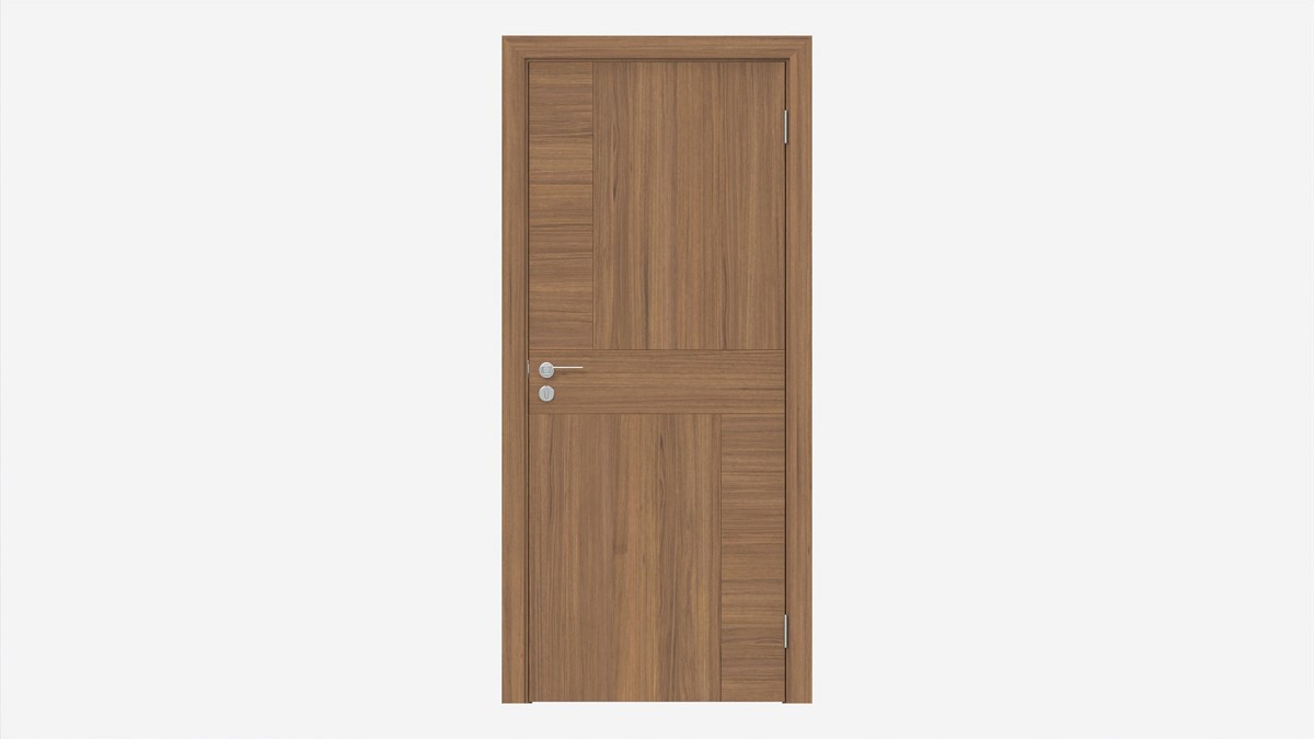 Modern Wooden Interior Door with Furniture 010