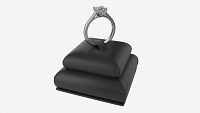 Ring Leather Display Holder Stand 03