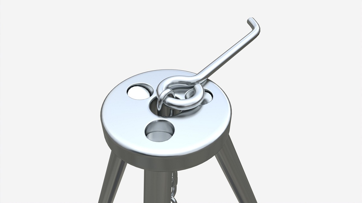 Cooking Tripod with Pot