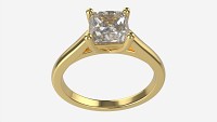 Gold Diamond Ring Jewelry 04