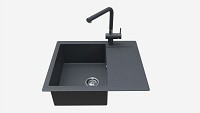 Kitchen Sink Faucet 09 black onyx