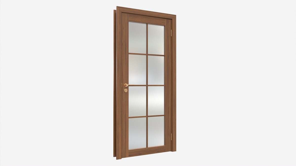 Modern Wooden Interior Door with Furniture 014