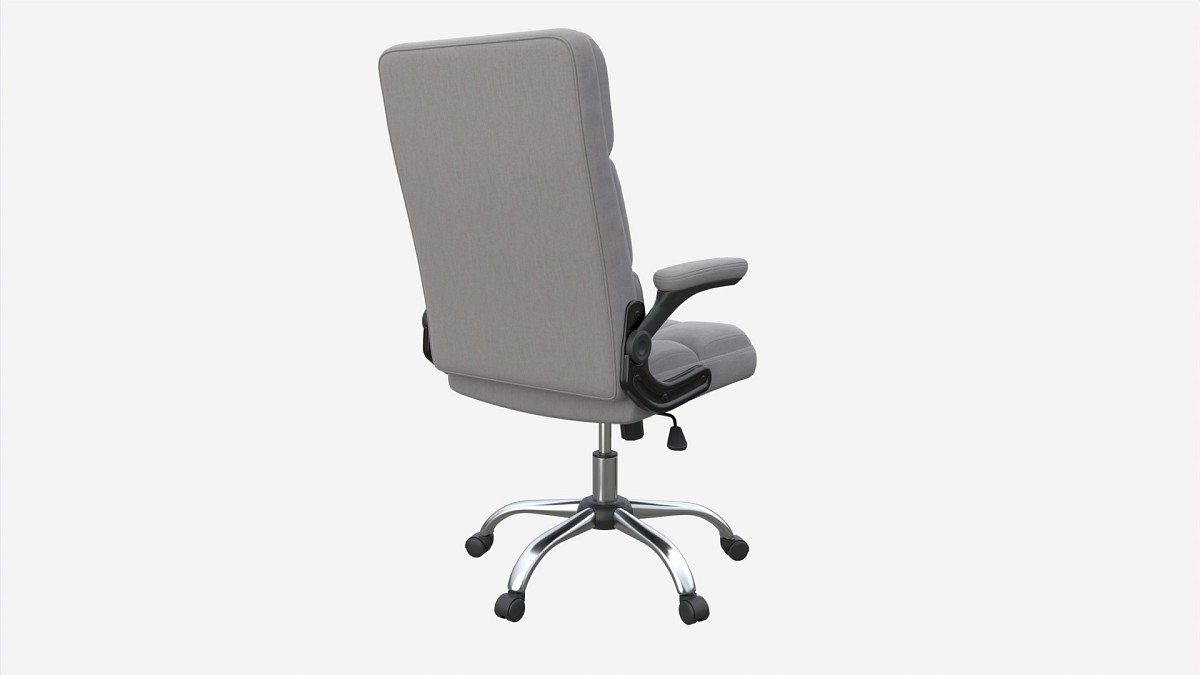 Office Chair with armrests and wheels 03