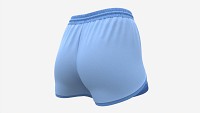 Fitness shorts for women blue