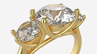 Gold Diamond Ring Jewelry 06