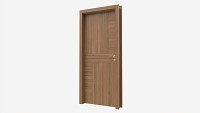 Modern Wooden Interior Door with Furniture 010