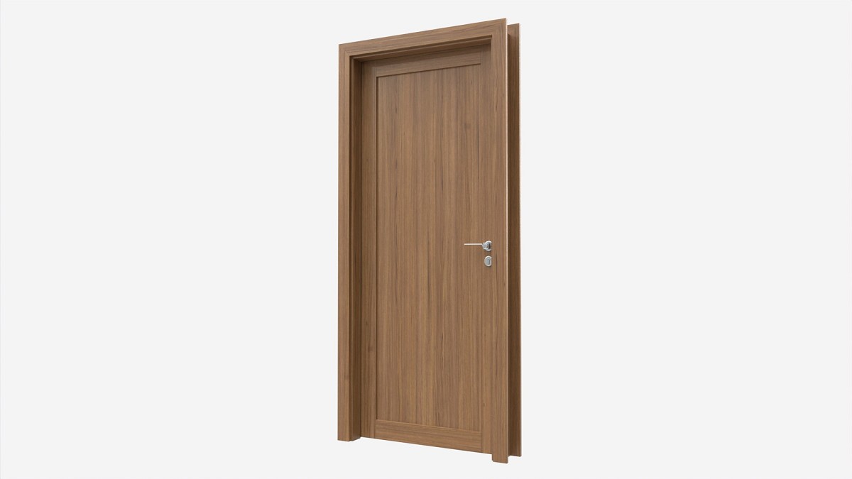 Modern Wooden Interior Door with Furniture 013
