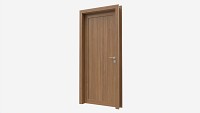 Modern Wooden Interior Door with Furniture 013