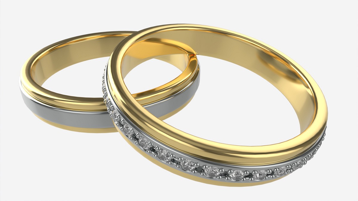 Gold Diamond Ring Jewelry 08
