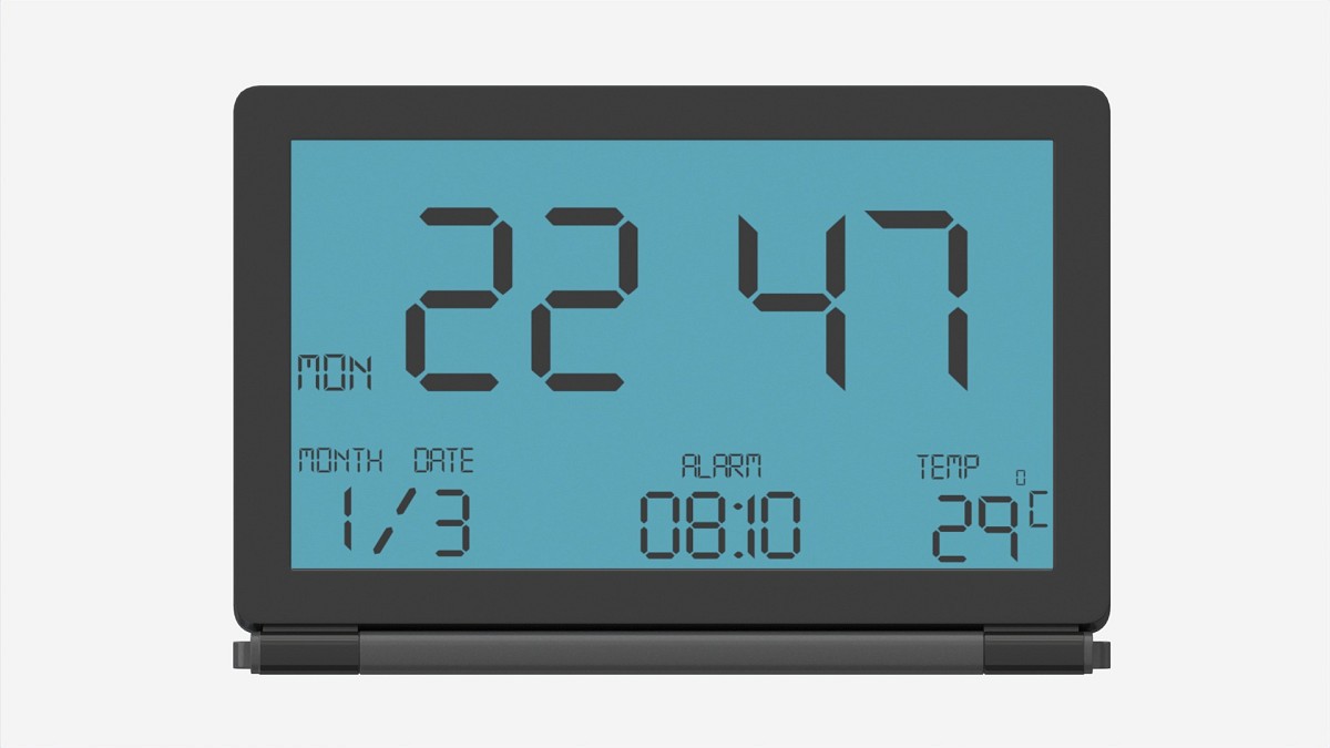 Alarm Clock 07 Modern