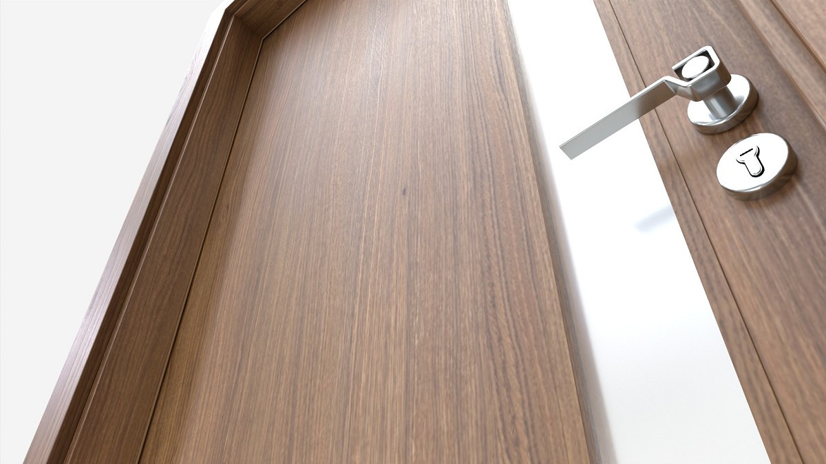 Modern Wooden Interior Door with Furniture 002