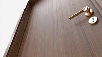 Modern Wooden Interior Door with Furniture 016