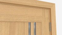 Modern Wooden Interior Door with Furniture 001