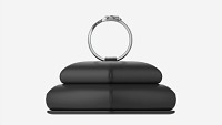 Ring Leather Display Holder Stand 04
