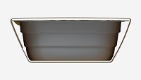 Plastic Food Tray with Wrap