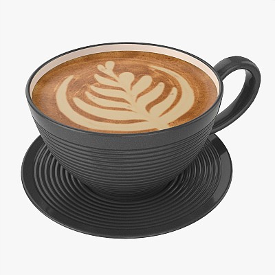 Coffee Latte Mug Saucer 3
