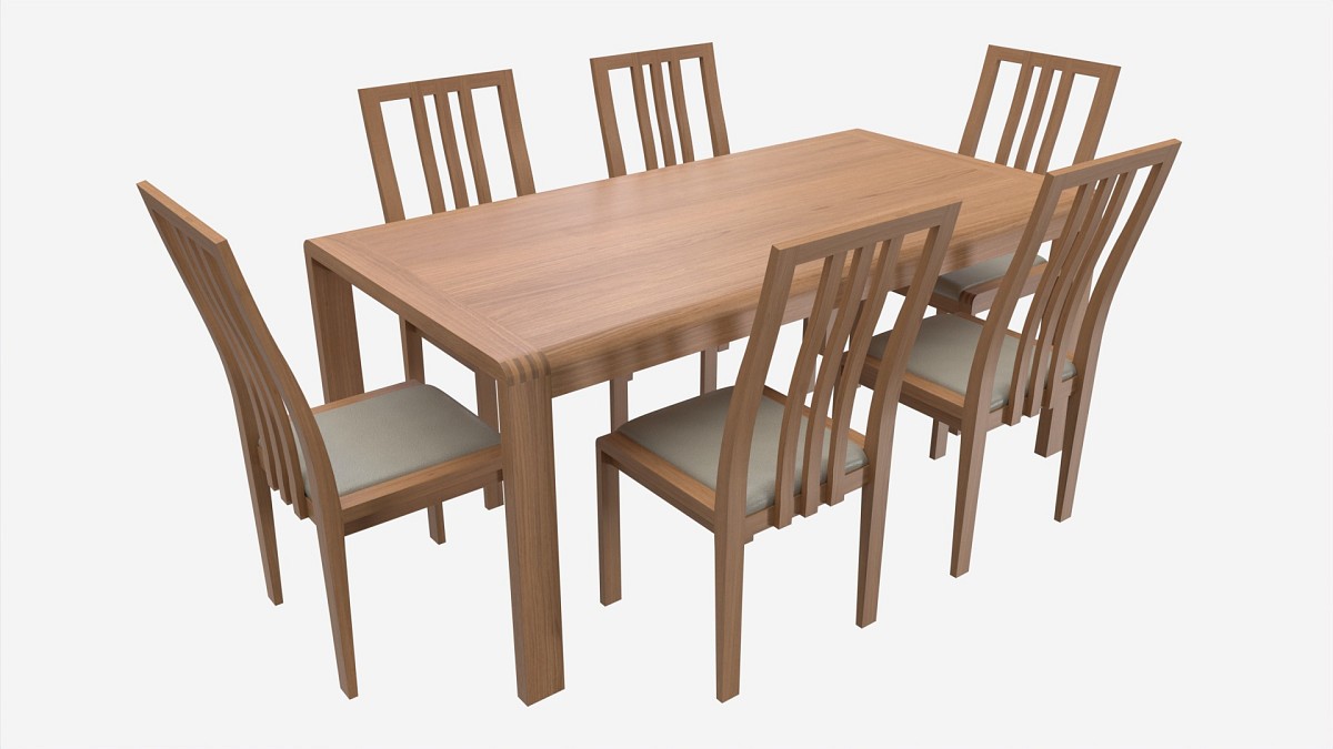Dining Table with Chairs Ercol Bosco