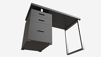 Reversible Set Up Office Desk