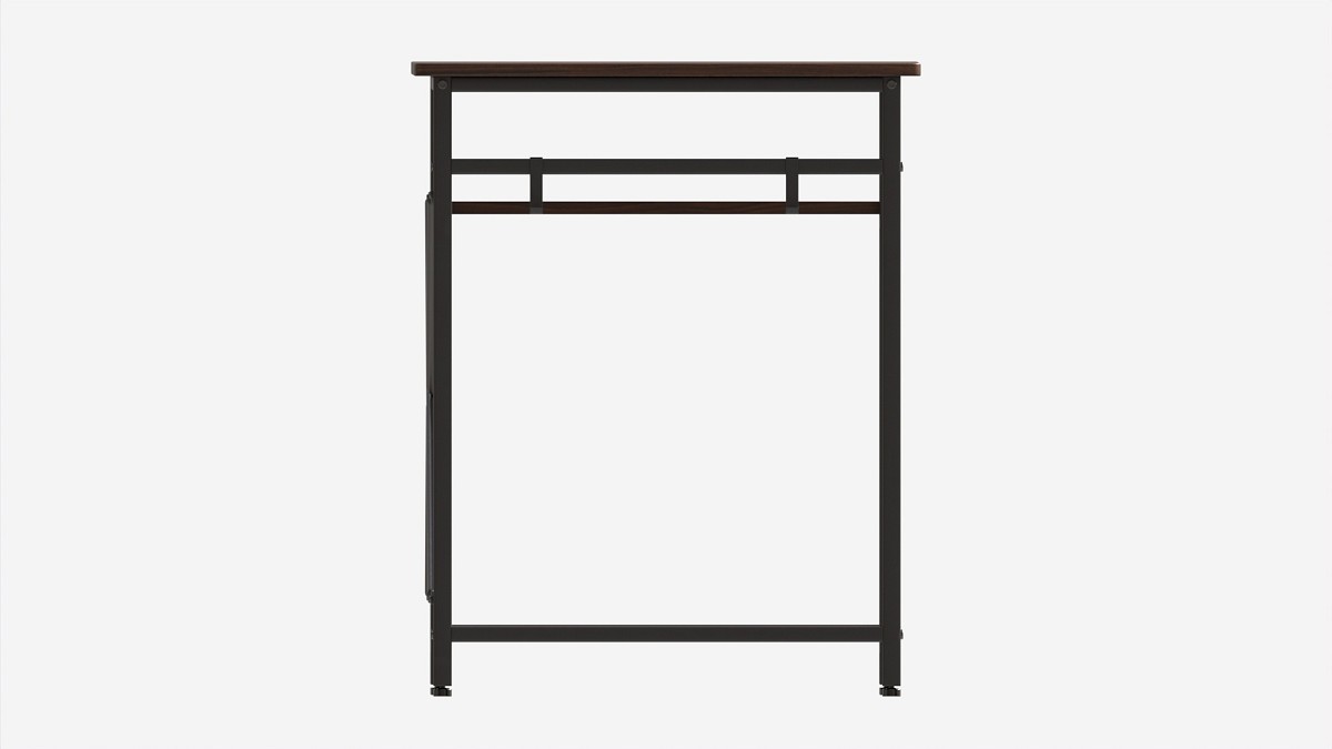 Writing Computer Desk with 2 Shelves