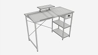 Adjustable Tiltable Drawing Table