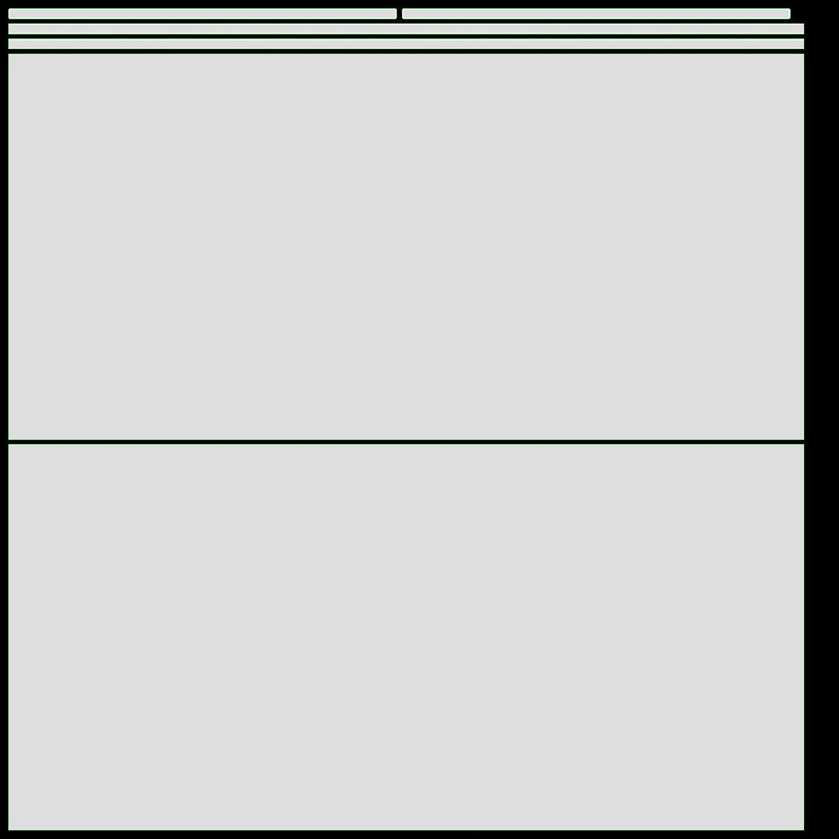 Coffee table Seaford rectangle
