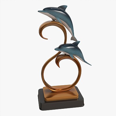 Ceramic Dolphins