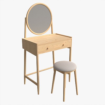 Dressing Table with Stool