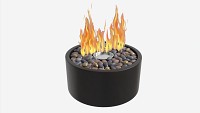 Portable Tabletop Fire Pit Outdoor Indoor