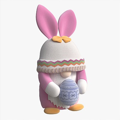 Easter Gnome With Egg 01