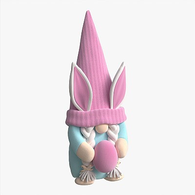Easter Gnome With Egg 02