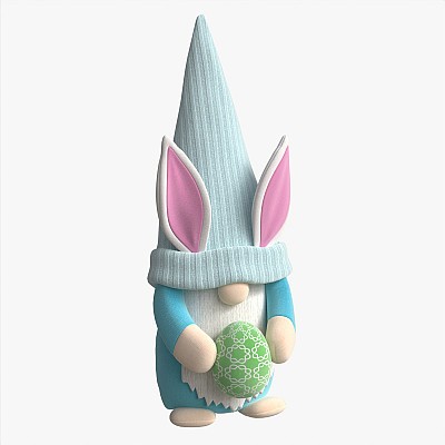 Easter Gnome With Egg 03