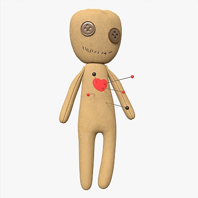 Voodoo Doll with Pins