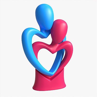 Lovers Figurine Hugging