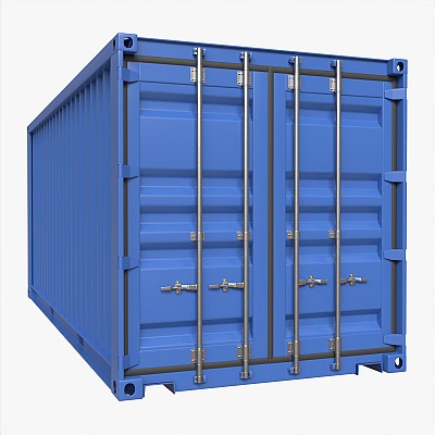 Container 20-foot Blue