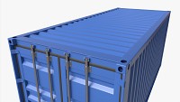 Shipping Container Dry 20-foot Blue