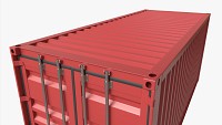 Shipping Container Dry 20-foot Red