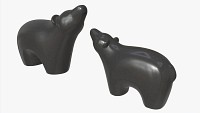 Ceramic Bear Figurines