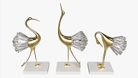 Decorative Crane Figurines