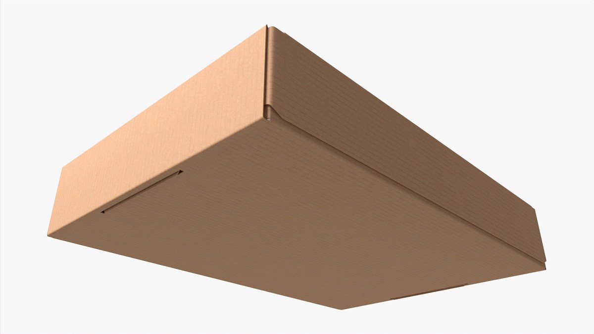 Corrugated Cardboard Box with Window 01