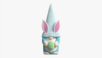 Easter Plush Doll Gnome With Egg 03